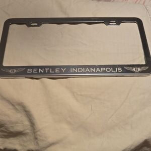 Bentley Indianapolis Vanity plate Frame
